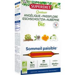 SuperDiet Quatuor Sommeil Paisible BIO 20amp