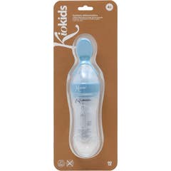 Kiokids Cuillère d'Alimentation Bleu Clair 90 ml
