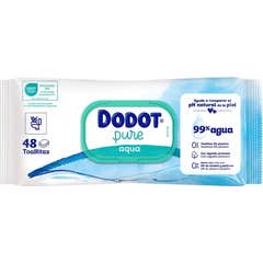 Dodot Aqua Toallitas 0% Plastico 48uds
