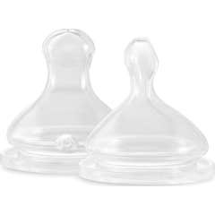 Élhée Tétines physiologiques en silicone M 2 uts