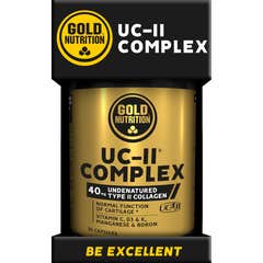 Gold Nutrition Collagène UC-II Complex 30 Gélules Végétales