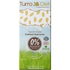 Turro Diet Nougat Dur Amande Sans Gluten Stevia 150g