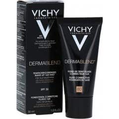 Vichy Dermablend Fond De Teint Fluide Correcteur 16h 60 Amber 30ml
