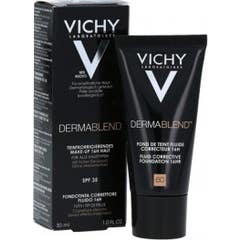 Vichy Dermablend Fond De Teint Fluide Correcteur 16h 60 Amber 30ml
