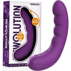 Rewolution Rewocurvy Rechargeable Flexible Vibrator 1ud