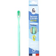 Lamazuna Brosse à Dents Medium Vert Eau 1 Unité