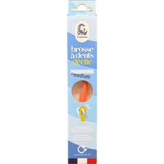 Lamazuna Brosse à Dents Moyenne Corail 1 ud
