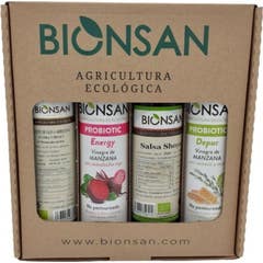 Bionsan Pack Huiles de Vinaigre et Sauce Shoyu Eco 4uts