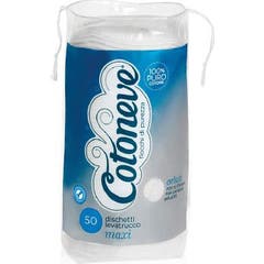 Cotoneve Maxi Tampons démaquillants 50pcs