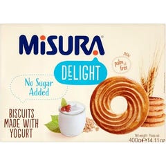 Misura Dolcesenza Biscuits au Yaourt Bio 400g