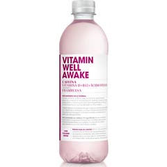 Vitamin Well Awake Boisson Vitaminée Framboise 500ml