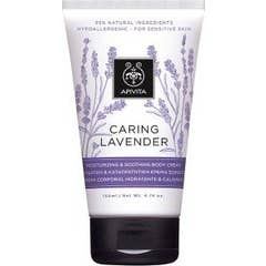 Apivita Caring Lavande hydratante et apaisante crème pour le corps 150ml