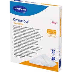 Cosmopor Transparent Apósito 9x10cm 5uds