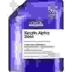 L'Oréal Keratin Alpha Sleek Shampooing Recharge 500 ml