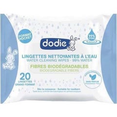 Dodie Linget L'Eau Biodegradable 20unts