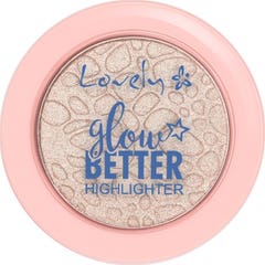 Lovely Glow Better Highlighter Poudre de mise en lumière 1pc
