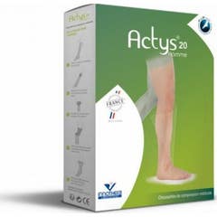 Actys 20 Chaussette Homme GrisTaille 4+ Long 1 Paire