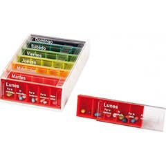 Boîte à pilules hebdomadaire Anabox