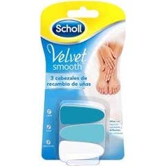 Scholl Velvet Smooth Express Pedi 2 Rouleaux de Remplacement