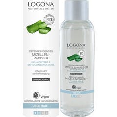 Logona Eau Micellaire Aloe Rose Bio 125ml