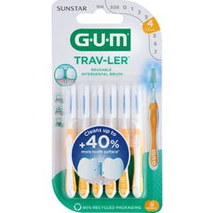 GUM Trav-Ler Brosse Interdentaire 1,3 mm 6 Unités
