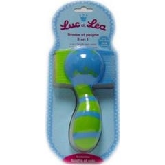 Luc et La Brosse et peigne 3 en 1