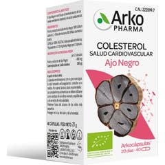 Arkopharma Arkogélules Ail Noir Bio 40caps