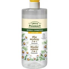 Green Pharmacy Face Care Água Micelar 3 em 1 Camomila 500ml
