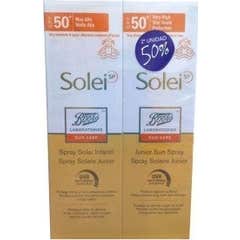 Solei spray solaire pour enfants SPF50+ 150ml+150ml+150ml