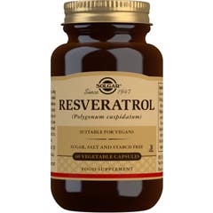 Solgar Resveratrol 60 gélules Végétales