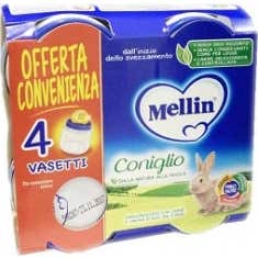 Mellin-Omo Lapin 4X80G