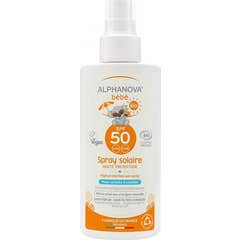 Alphanova Bébé Bio Spray Solaire SPF50 125ml
