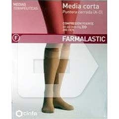 Media Corta (a-d) Comp Fuerte Farmalastic Puntera Cerrada T- 5 Farmalastic,