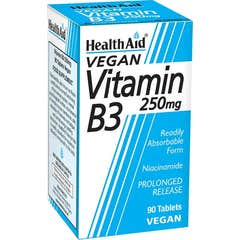 HealthAid Vitamine B3 (Niacinamide) 250mg 90comp HealthAid Vitamine B3 (Niacinamide) 250mg 90comp