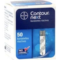 Bayer Contour Next Bandelettes Réactives Boîte de 50