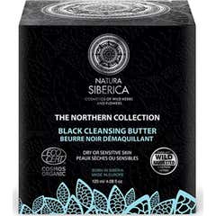 Natura Siberica Manteca negra limpiadora desmaquillante de uso diario 120 ml