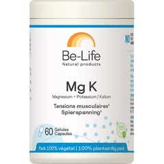 Bio Life mg K Magnésium Potassium 60 gélules