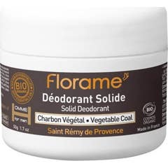 Florame Homme Déodorante Solide Charbon Végétal 50g