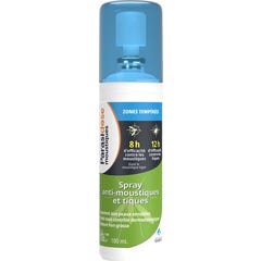 Parasidose Spray Anti-moustiques et Tiques Zone Tempérée 100ml