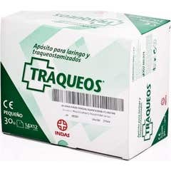 Indas Apósito Traqueos 14x12cm 30uds