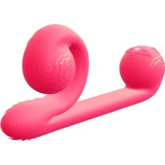 Snail Vibe Vibrateur Multi Action Rose 1ut