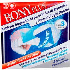 Bonyplus Express Tabletas para Prótesis Dentales 4uds