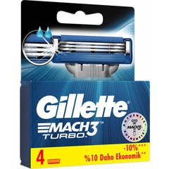 Gillette Mach 3 Turbo Charged 4uts