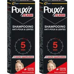 Pouxit Flash Shampoing 2x100ml
