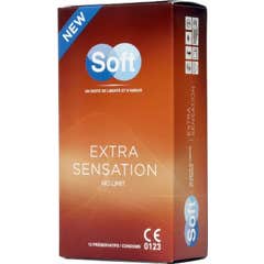 Soft Extra Sensations Condoms 12uts