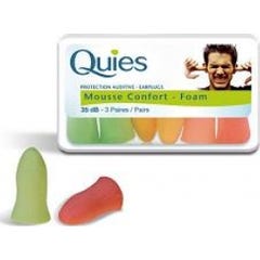 Bouchons d'oreilles Quies mousse 3Pa