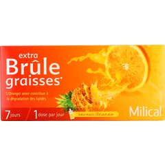 Milical Extra Brûle Graisses Saveur Ananas 7x10ml