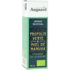 Aagaard Spray Buccal Propolis Verte & Miel de Manuka 15ml
