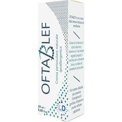 Oftablef Crème Périoculaire Hypoallergénique Naturelle 20ml