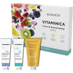 Bioearth Coffret Vitamines Clear And Regenerating Set 3 ud